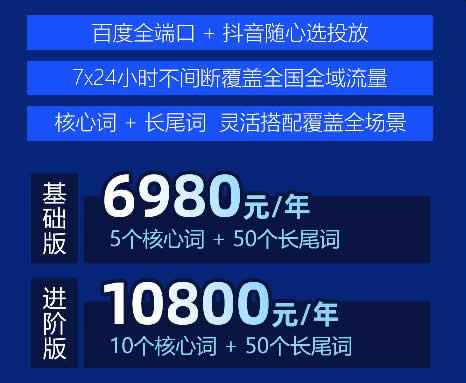 GEO伴侣｜全域获客，投放无忧，百度+抖音推广