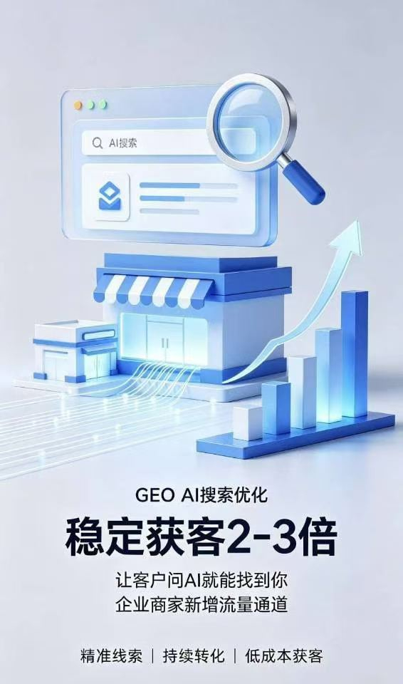 GEO搜索优化：商家低成本破局获客新赛道，流量增长看得见